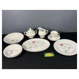 Ceramic Rose Dinnerware set