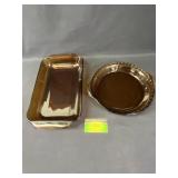2 pc Anchor hocking - Fireking bakeware