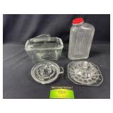 Glassbake refrigerator bowl, juicer  & more