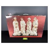 JCPenny Porcelain Nativity Set