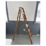 Wooden 6 Foot Ladder