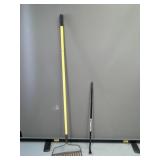 Garden Rake and Crowbar
