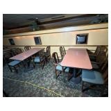 2 Tables and 10 chairs