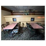 2 long Tables and11 Chairs