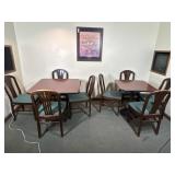 2 Square Laminate Tables and Chairs