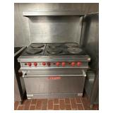 Vulcan Commercial 6-Burner Electric Range w/ Oven