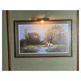 Framed Horse & Dog Wall Art