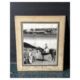 Carl Shultz Vintage Horse Race Photo