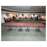 2 Laminate Cafe Style Tables