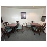 2 Square Laminate Tables and Chairs