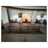 2 Laminate Cafe Style Tables