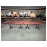 2 Laminate Cafe Style Tables