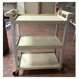 Rubbermaid Utility Cart with 3 Shelves