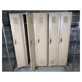 Metal lockers