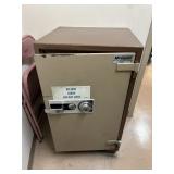 McGunn Combination Safe  Brown