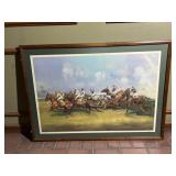 Michael Lyne Large Horse Racing Wall Art
