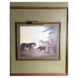 Framed Horse Wall Art
