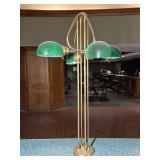 Vintage Green Shade Bankers Lamp