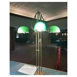 Vintage Green Shade Bankers Lamp
