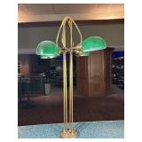 Vintage Green Shade Bankers Lamp