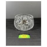 Vintage Indiana cut Pinwheel Glass Bowl