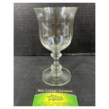 (6) Mikasa French Country Side Wine Glasses