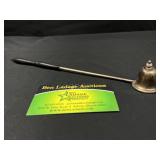 Sterling Snuffer with wood handle