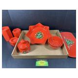 Nice Group of Christmas tree by Waechtersbach