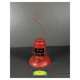 Vintage Embery Red Globe No 40 Railroad Lantern