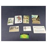 Vintage Ephemera Advertsting late 1800