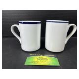 (9) Dansk Christianshavn Mugs 4 1/8"