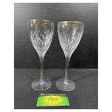 7" Lenox Courtyard Water goblets