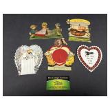 Vintage 3D & According Valentines Late 1800s- 1900