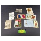 Vintage Ephemera Advertsting Cloth WWII Era