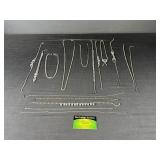 Large collection of Crystal Rhinestone Necklaces