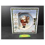 (4) Sakura Deck the Halls Salad Plates new in box