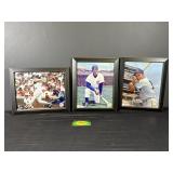 (3) Cubs hall of Famers Sandberg, Williams, Santo