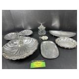 8 Misc Silverplated Trays and More