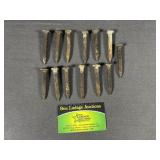 (13) Vintage Railroad Spikes