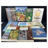 (10) Vintage Kids Books