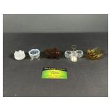 (5) Unique EAPG Salt Cellars