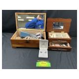 (2) Jewelry boxes full of jewelry including Avon