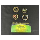 (4) Very Nice Brooches