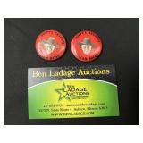 (2) Vintage Sunbeam bread HOPPY Favorite pins