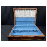 Mahogamy Flatware Chest