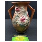 Roseville 2 Handled Magnola Vase