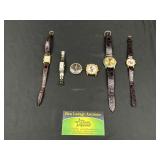 (6) Watches - Benrus, Seikos, and Mickey Mouse