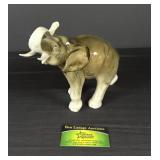 8" Royal Dux Elephant trunk exc.