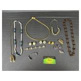 Costume Jewelry Ciner, Damascene,