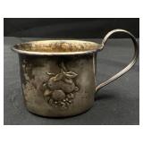 Webster Sterling baby Cup no monograms